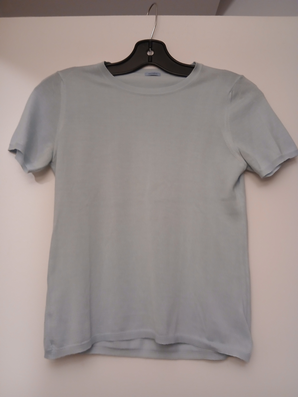 Malo Pale Blue Crew Neck Short Sleeve Tee